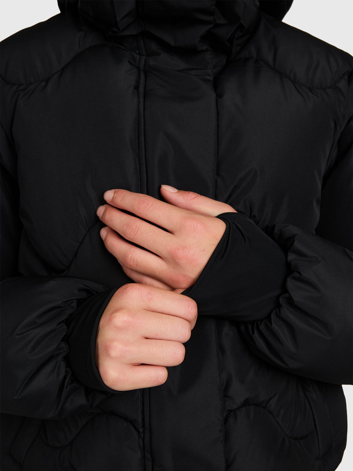 Tidy Girls Snow Jacket | Black