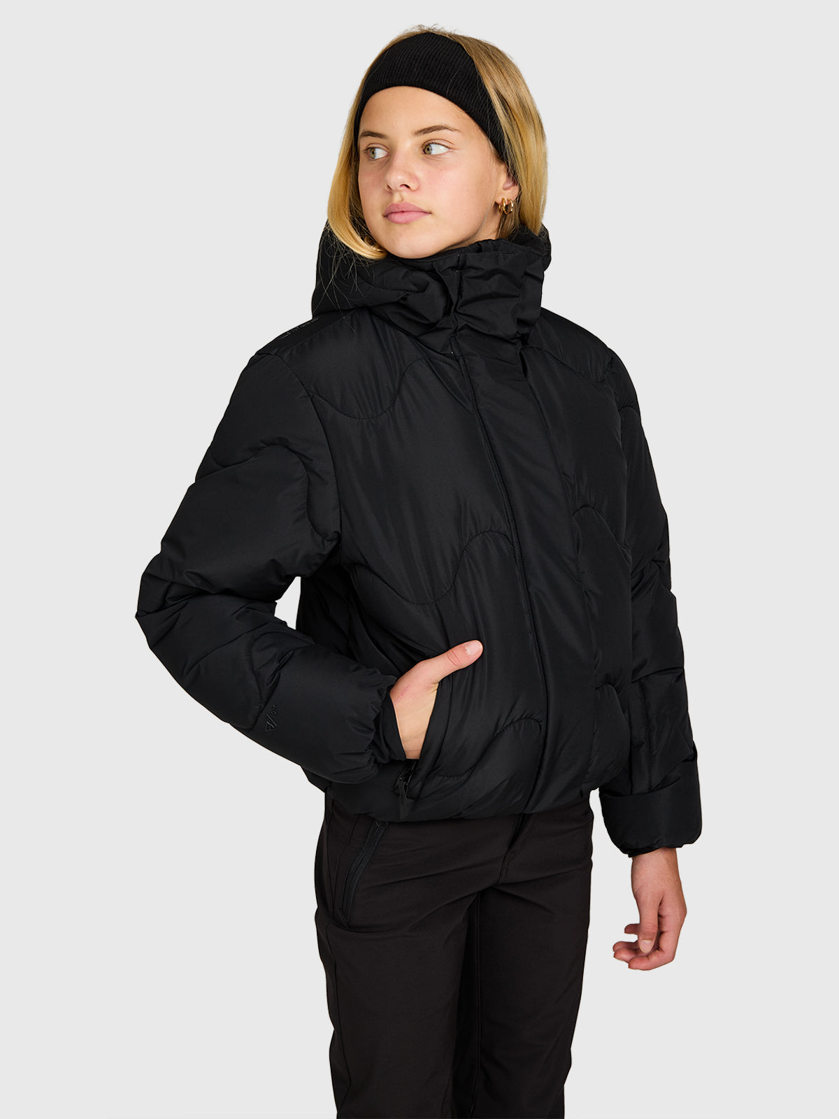 Tidy Girls Snow Jacket | Black