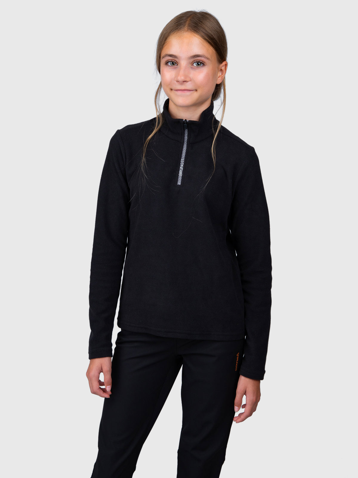 Mismy Girls Snow Fleece | Black