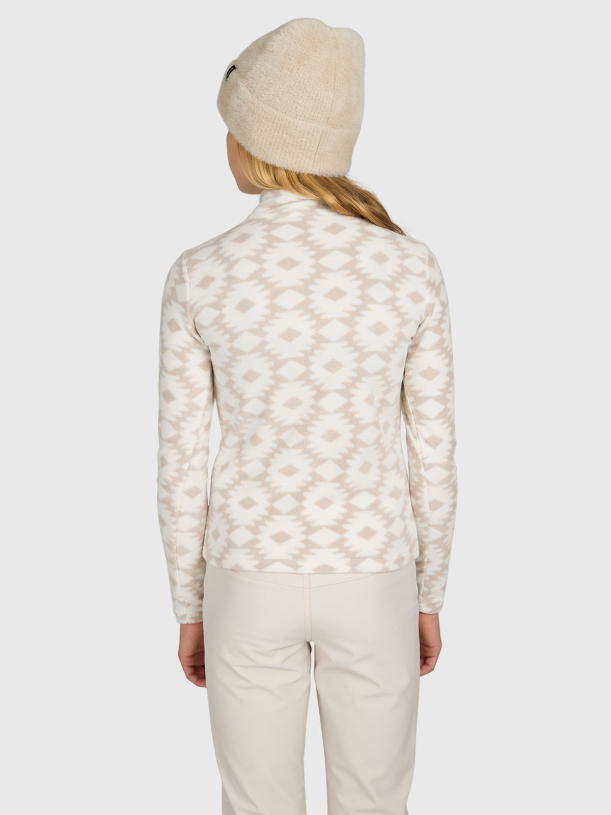 Mismy-Print Girls Snow Fleece | Snow