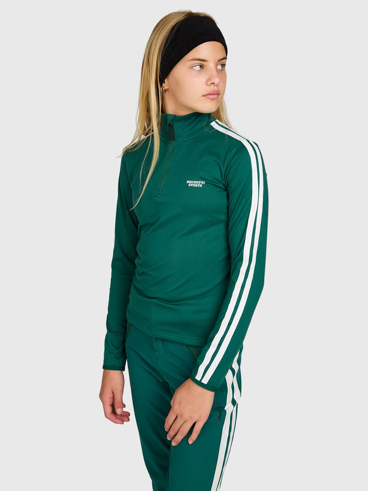 Rodiany Girls Snow Fleece | Hunter Green