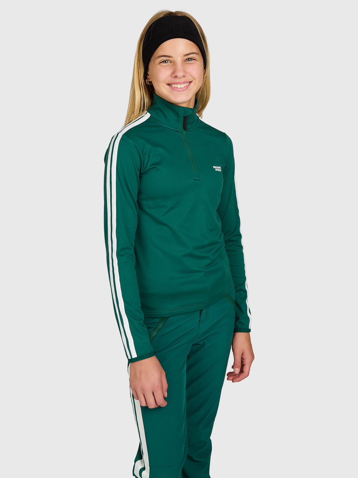 Rodiany Girls Snow Fleece | Hunter Green
