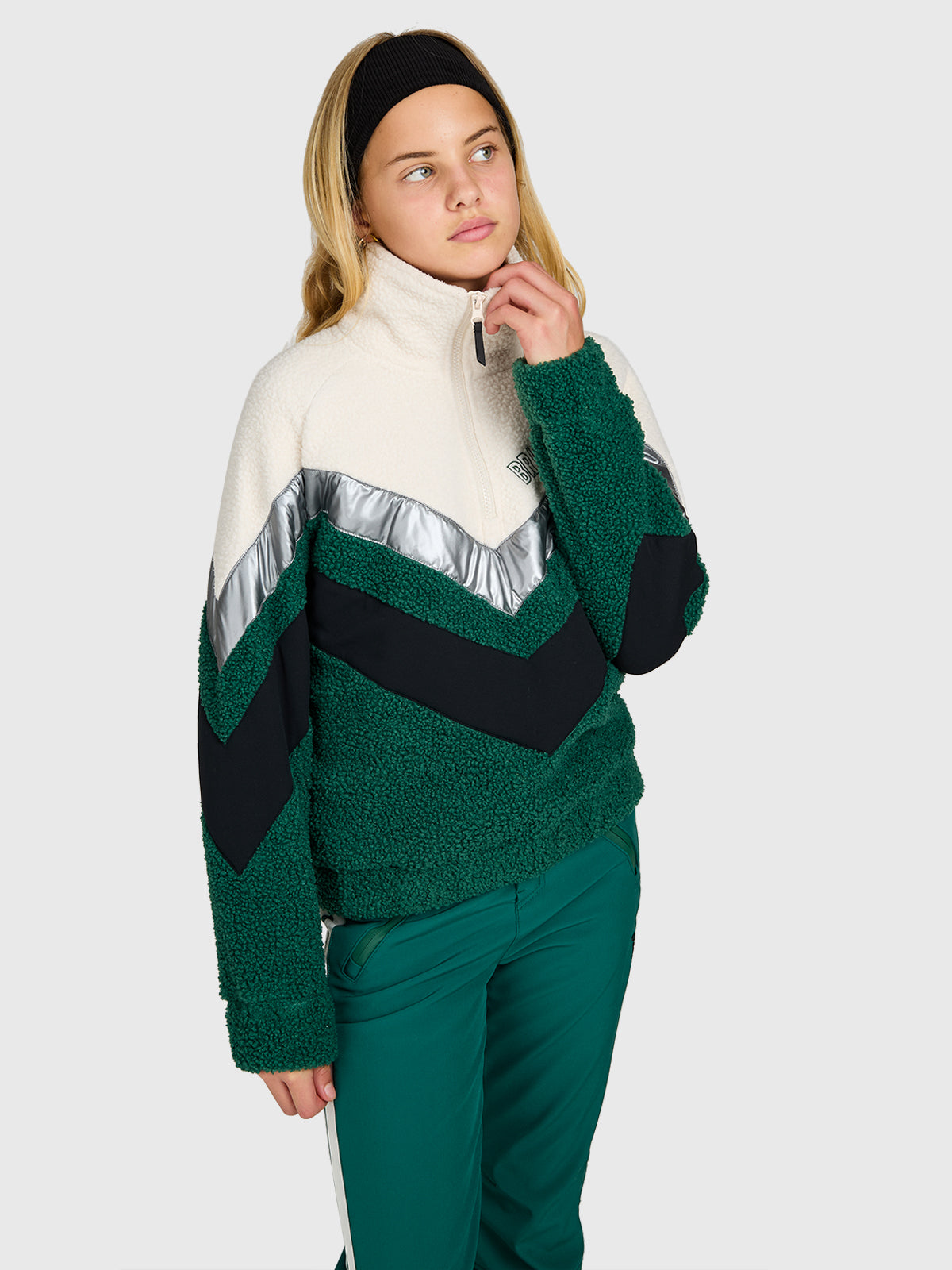 Sandy Girls Urban Fleece | Hunter Green