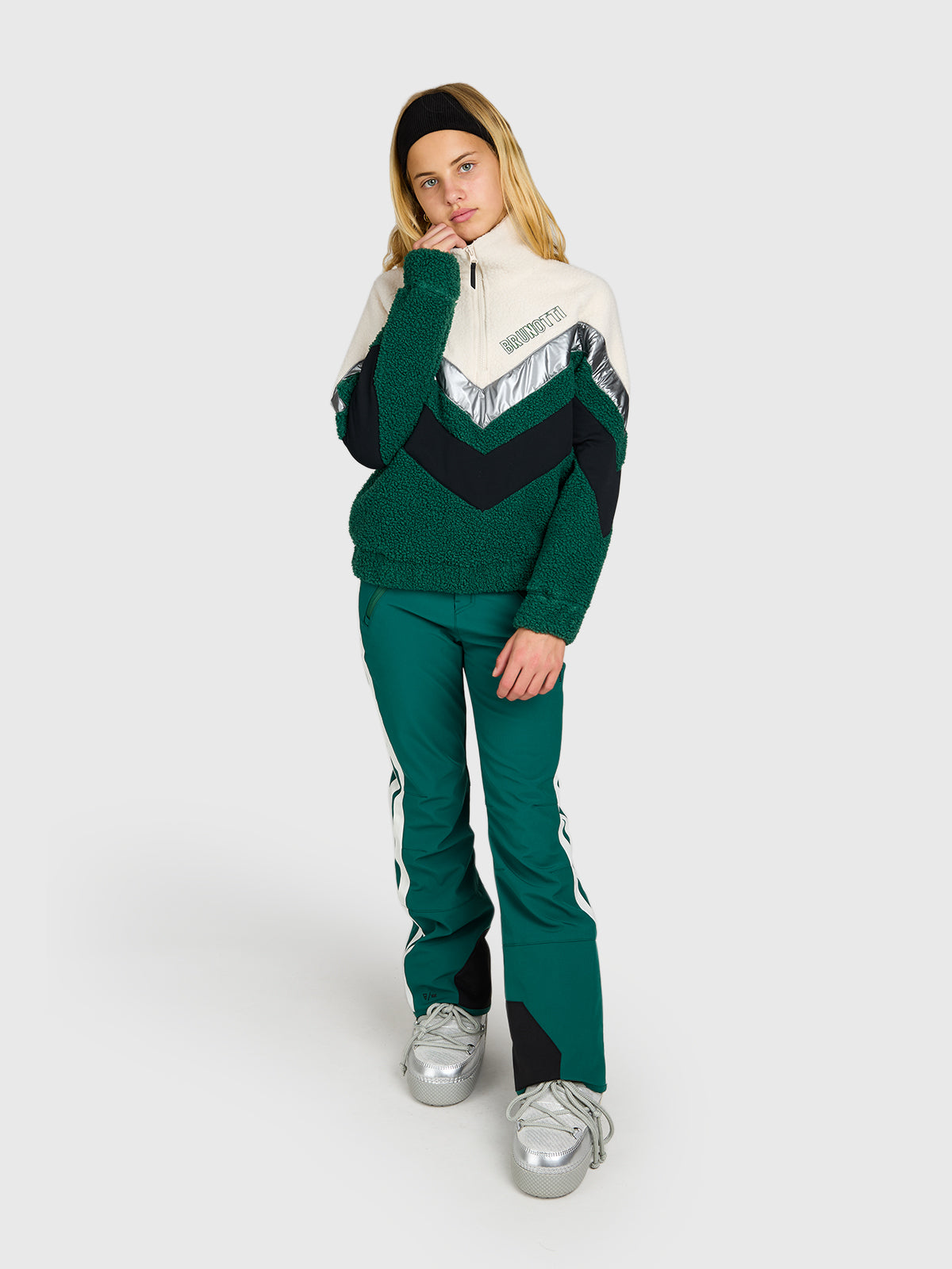 Sandy Girls Urban Fleece | Hunter Green