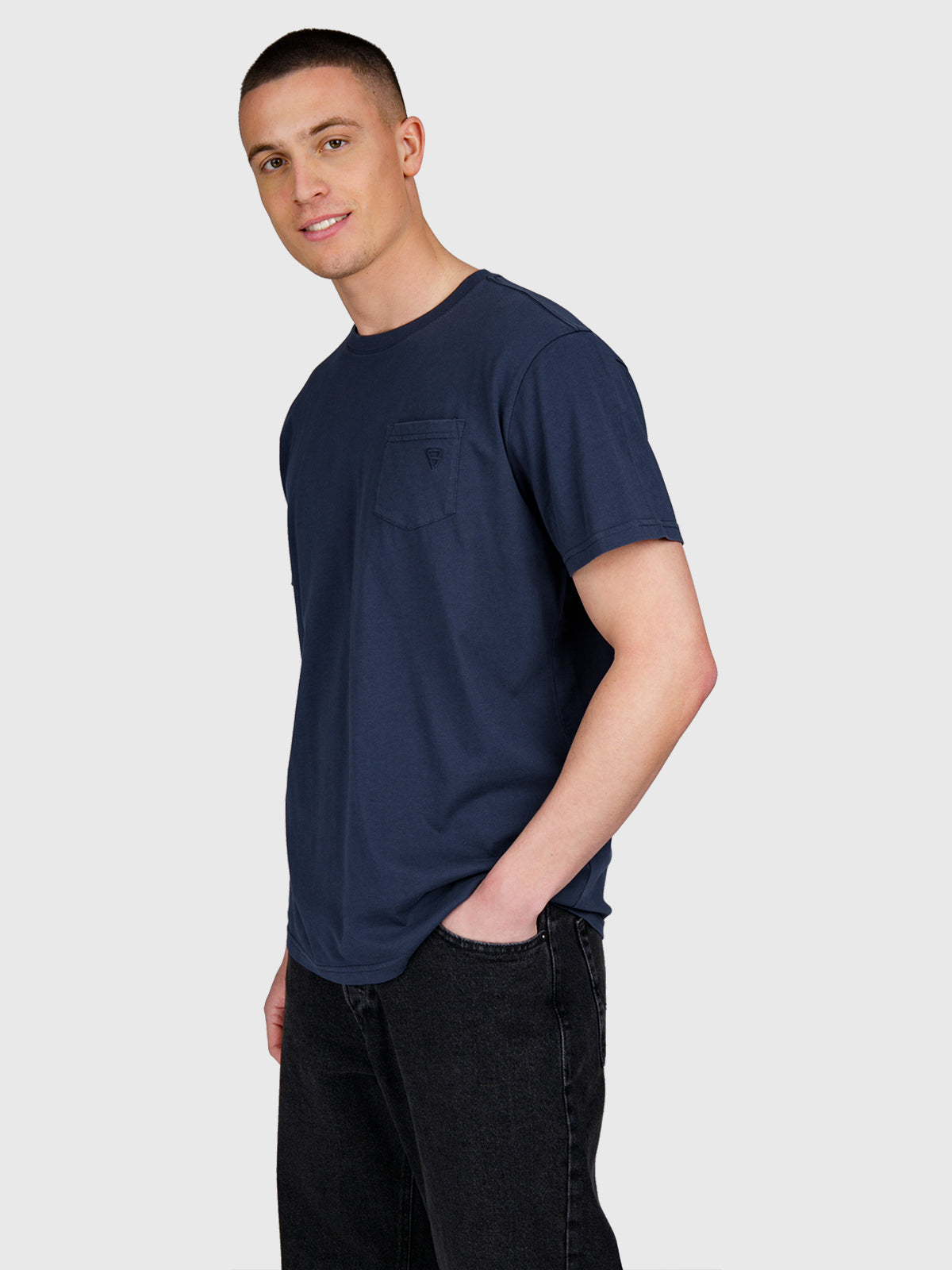 Axle Men T-shirt | Indigo Blue