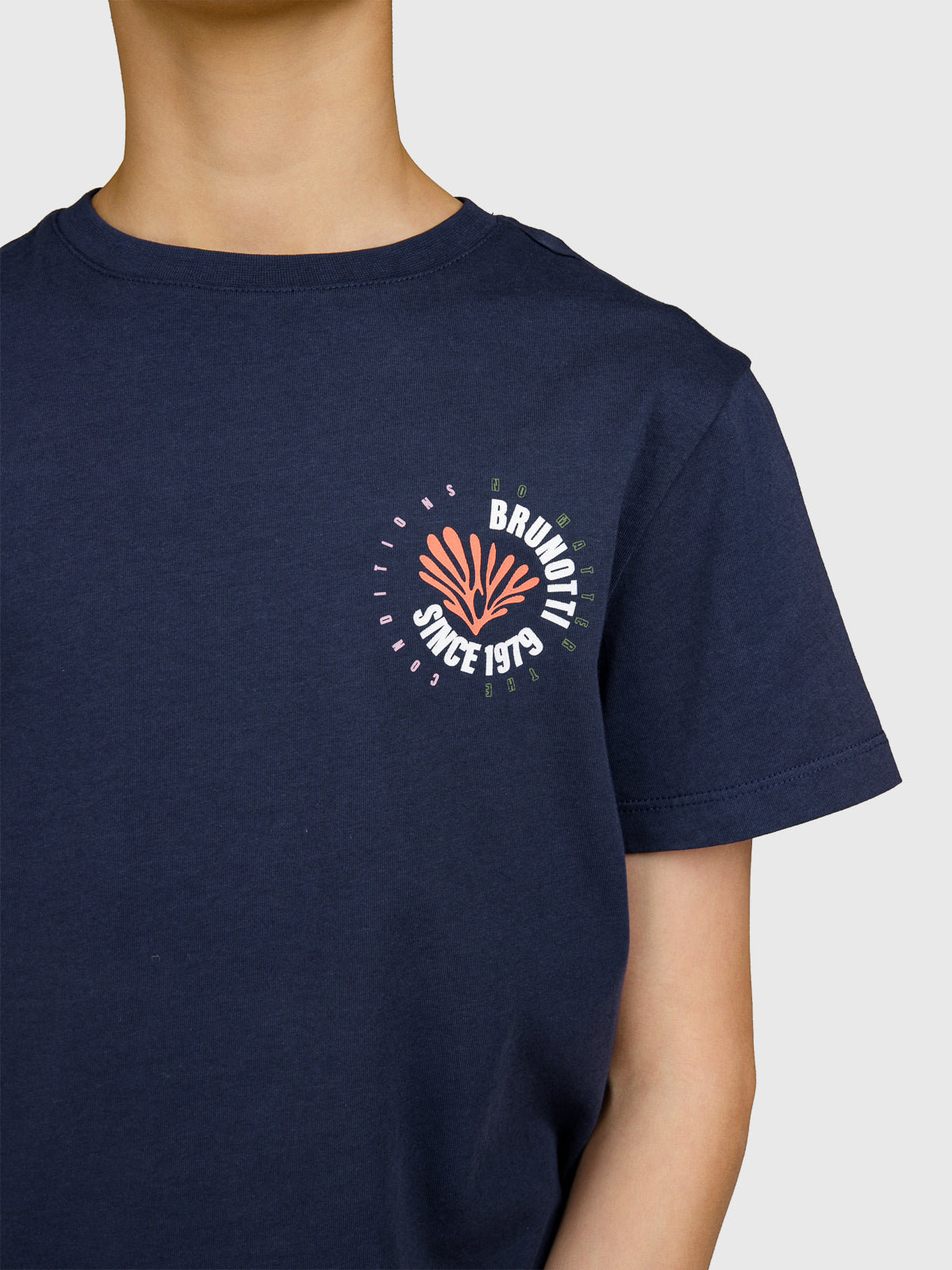 Craigoly Jongens T-shirt | Indigo Blue