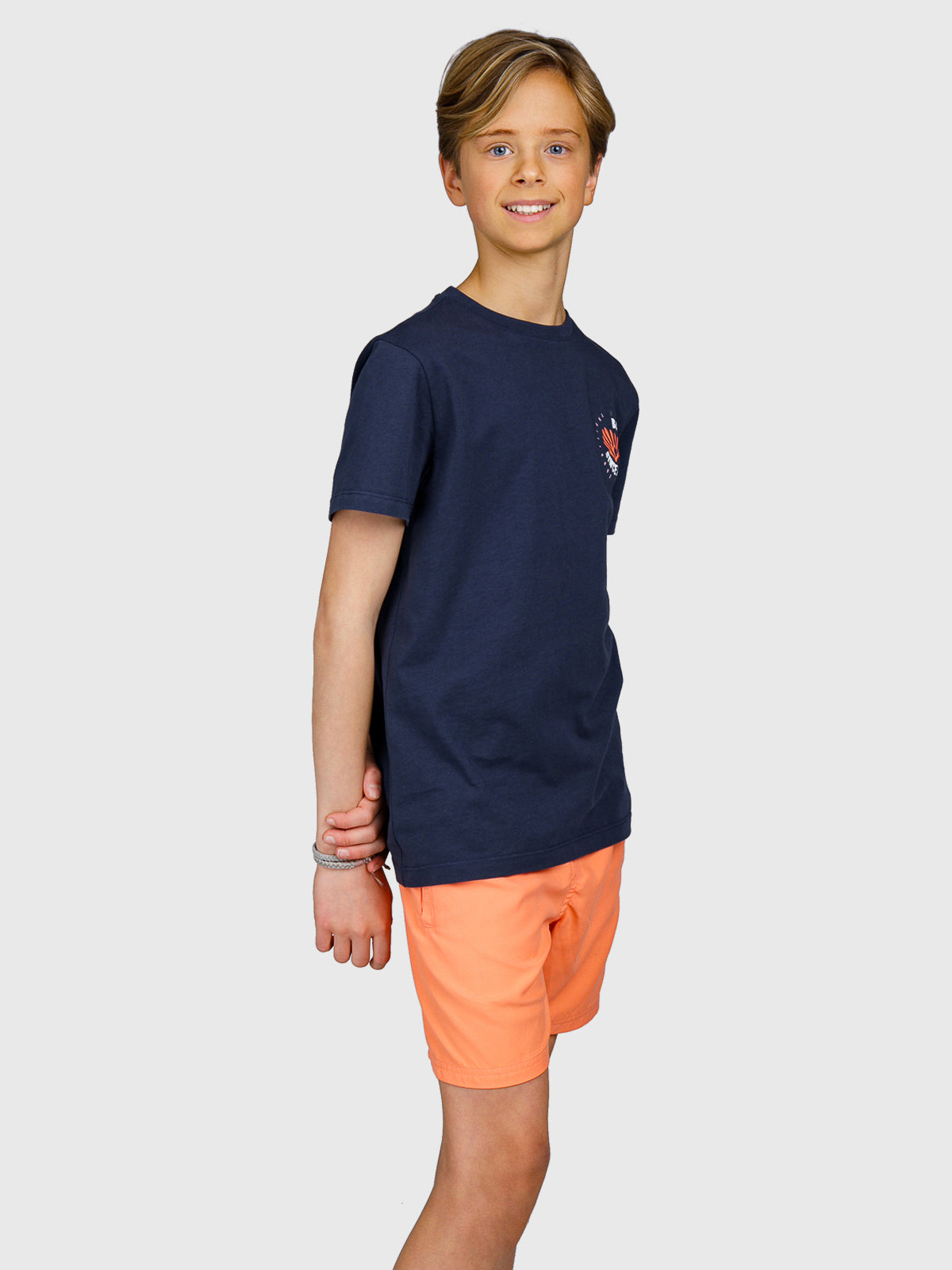 Craigoly Jongens T-shirt | Indigo Blue