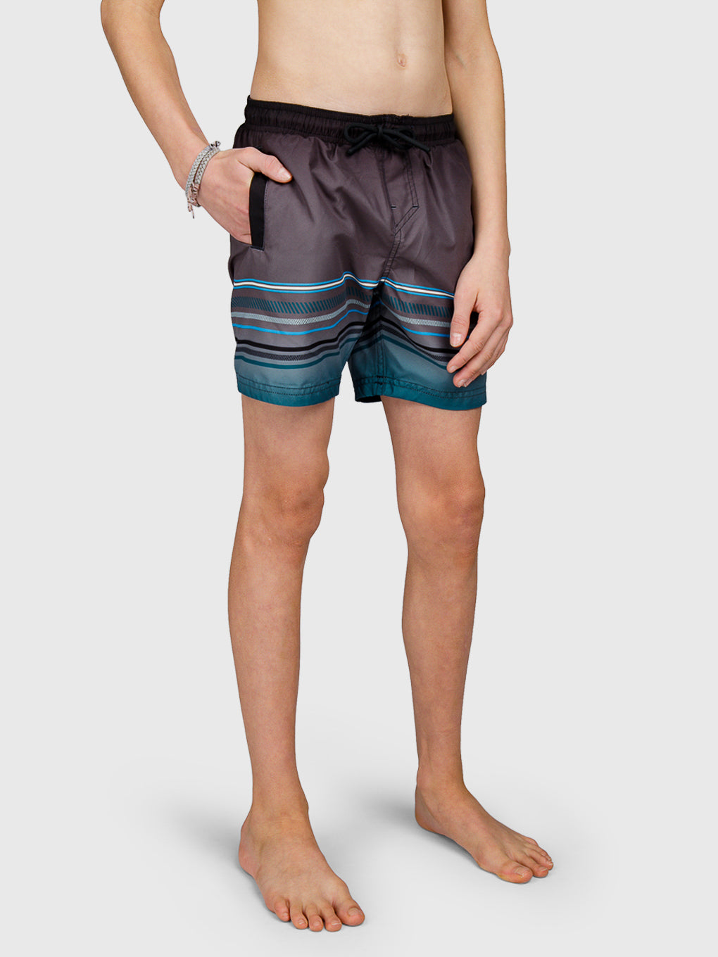 Cesstripe Boys Swim Shorts | Mediterranea