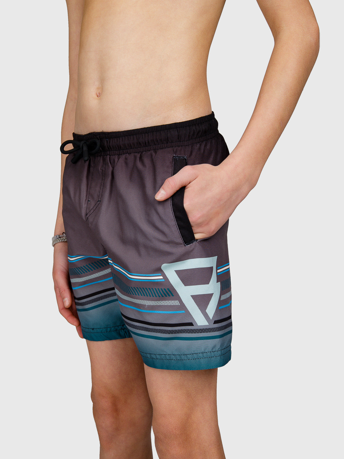 Cesstripe Boys Swim Shorts | Mediterranea