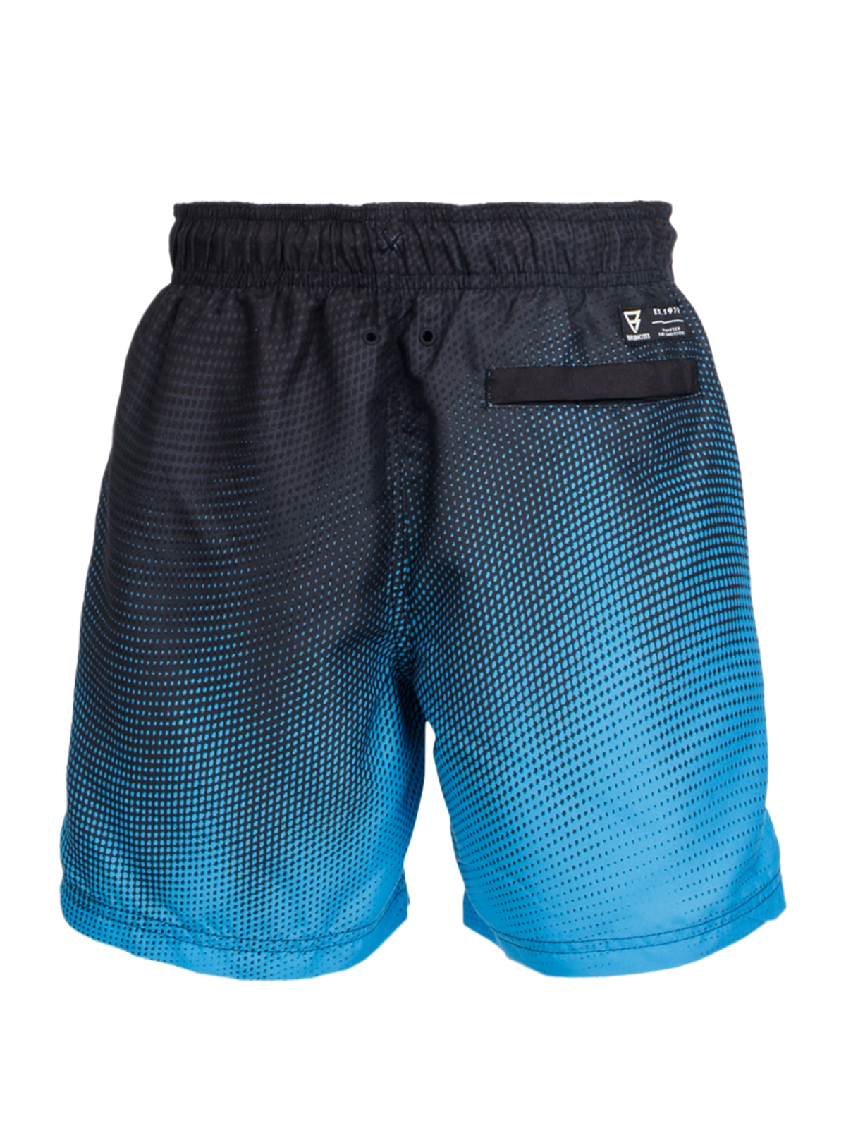 Cestery-Panel Print Boys Swim Shorts | Kingfisher Blue