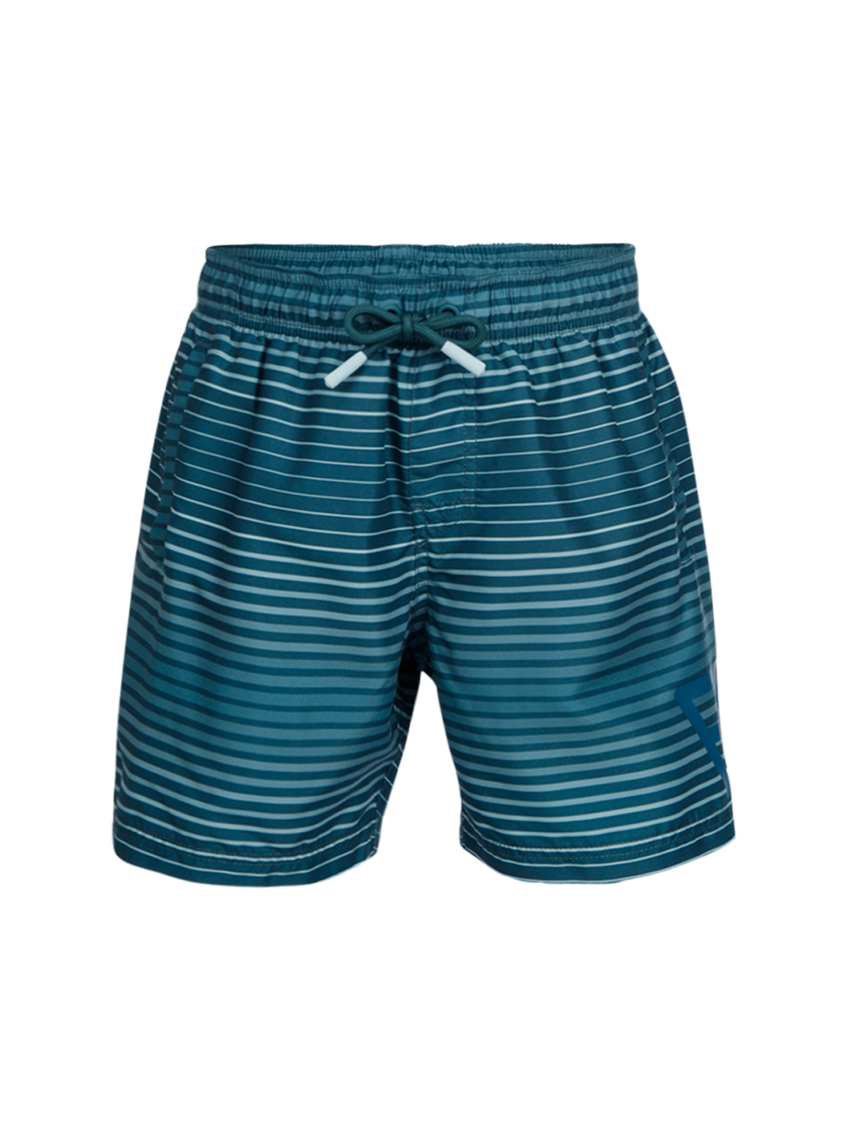 Cestery-Stripe Boys Swim Shorts | Mist