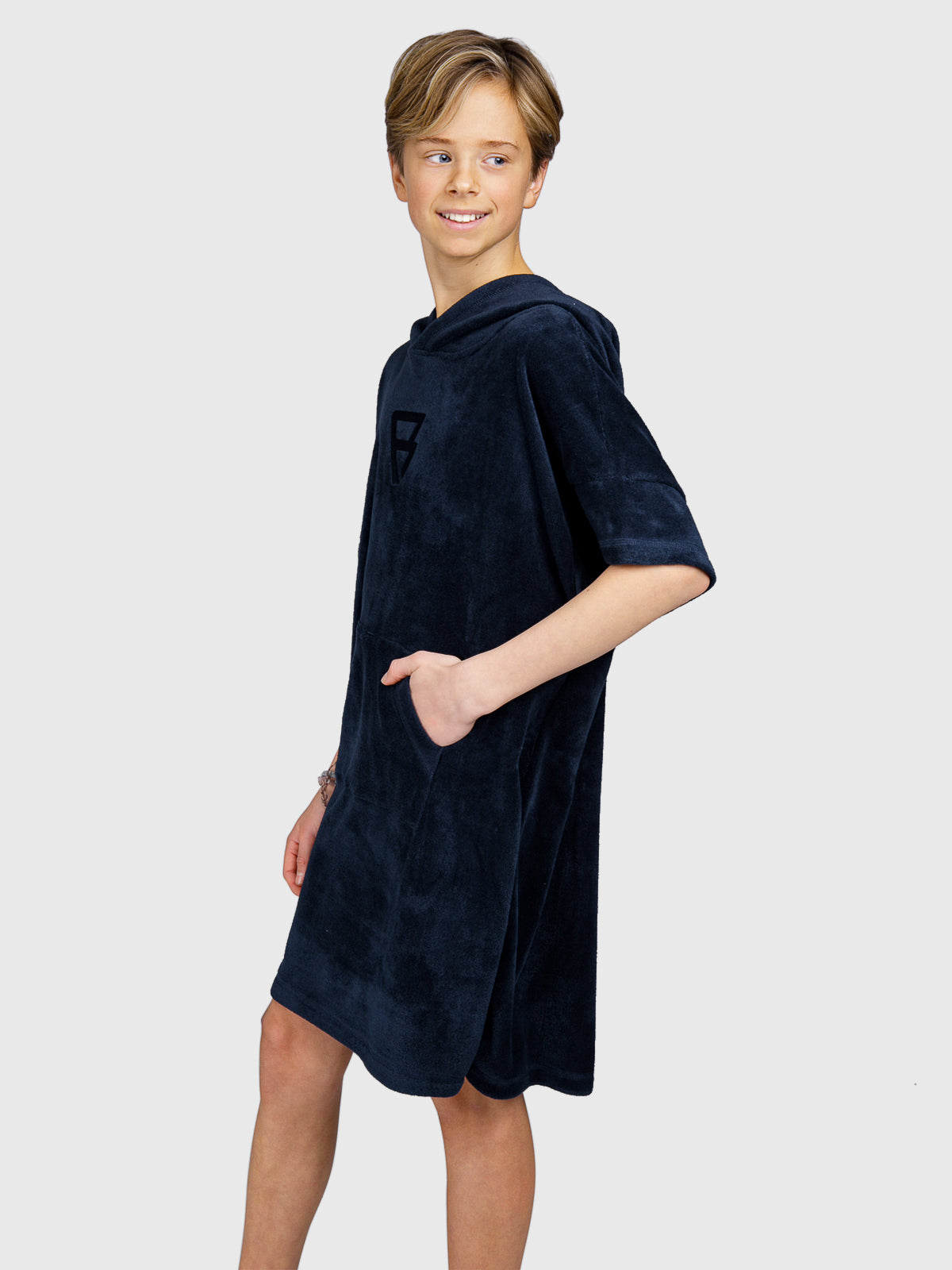 Ponchettoy Boys Poncho | Indigo Blue