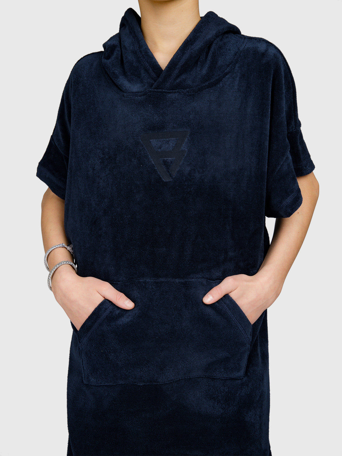 Ponchettoy Boys Poncho | Indigo Blue