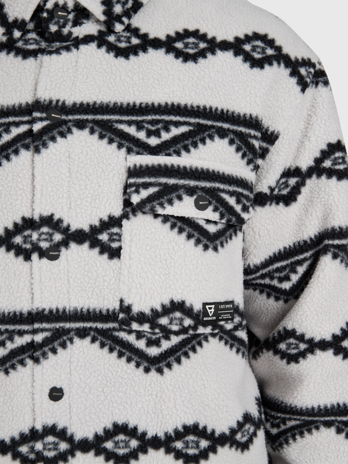 Kevionnet Men Fleece Jacket | Soft Grey