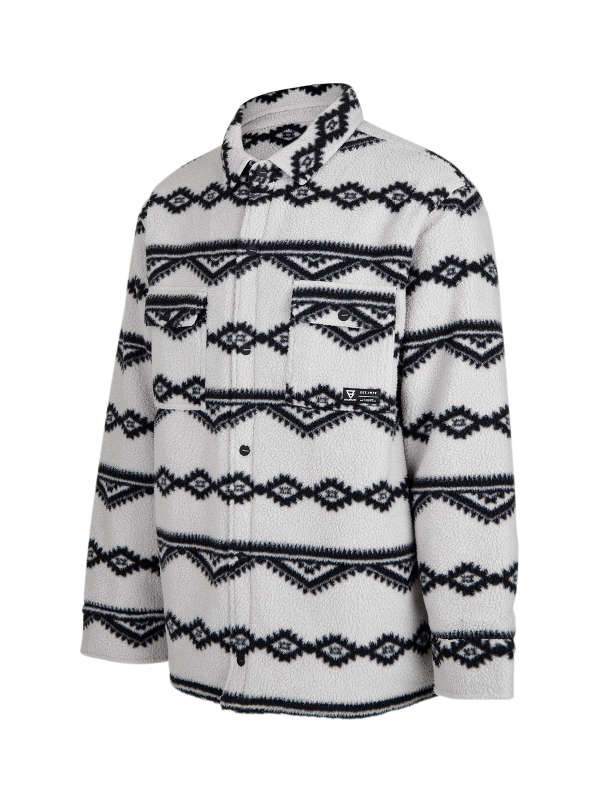 Kevionnet Men Fleece Jacket | Soft Grey