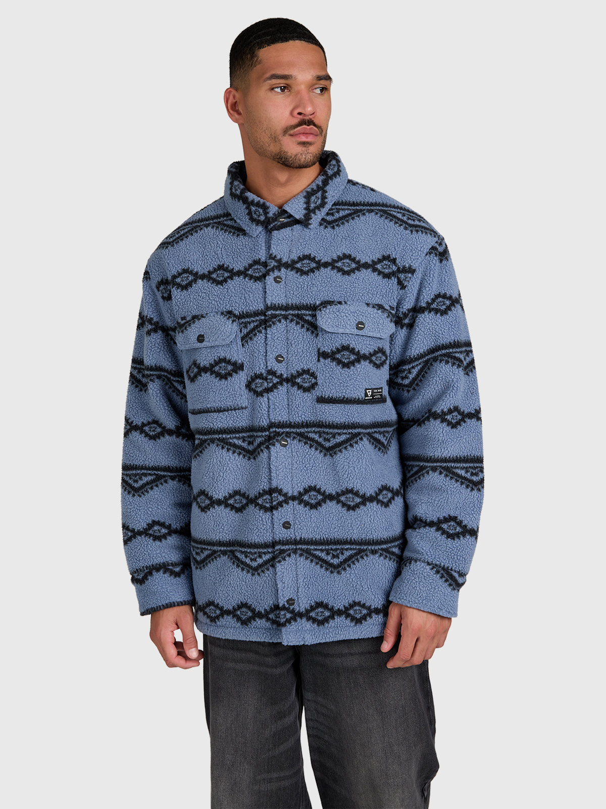 Kevionnet Men Fleece Jacket | Flint Stone