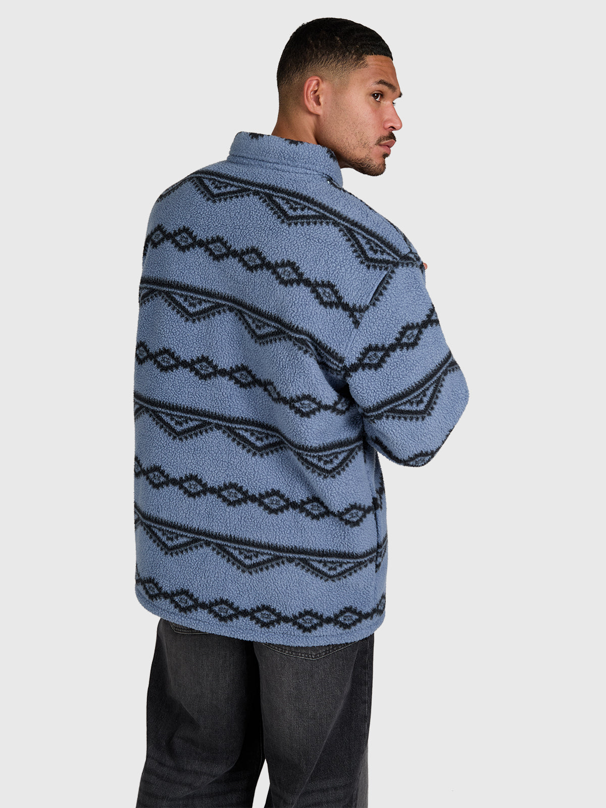 Kevionnet Men Fleece Jacket | Flint Stone