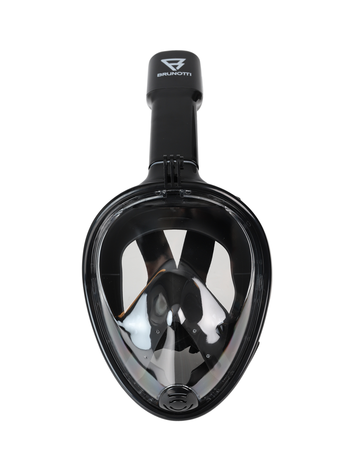 Full face diving mask Brunotti zwart
