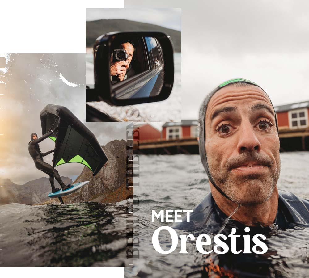 Ontmoet fotograaf Orestis Zoumpos die de nieuwe Behind The Lens campagne van Brunotti heeft gefotografeerd samen met Youri Zoon