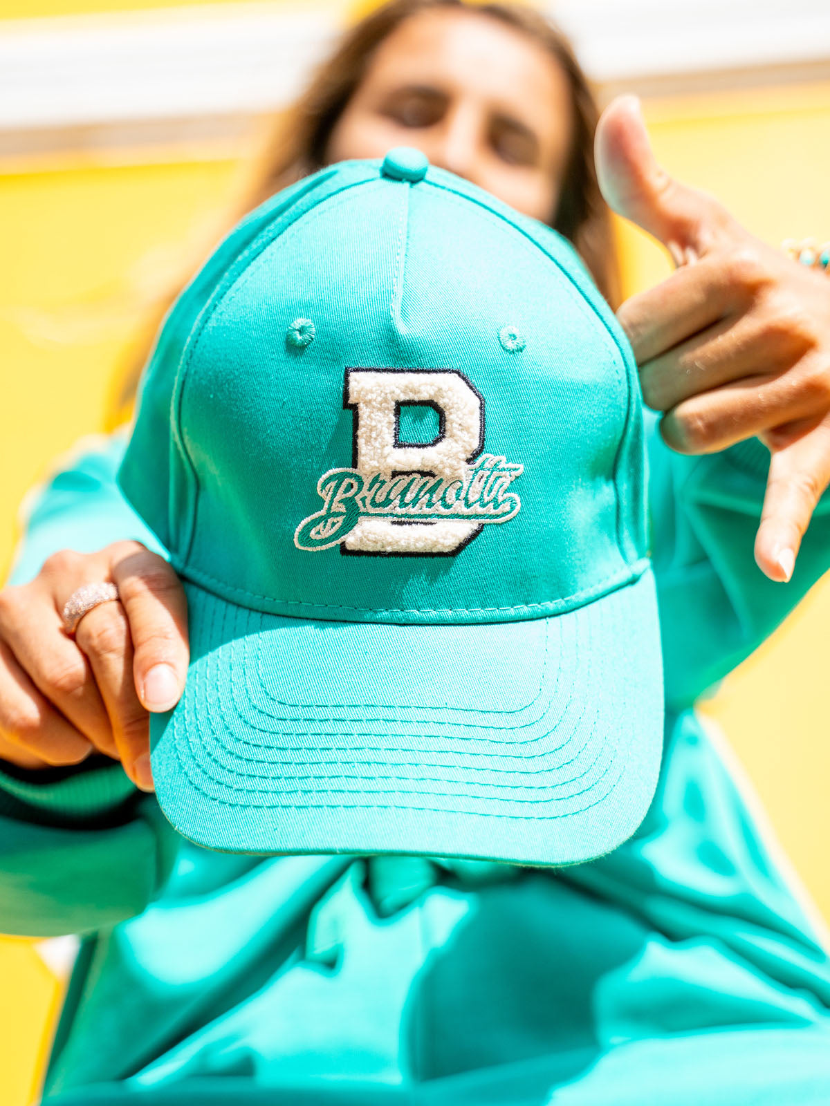 Chica-Varsity Women Cap | Green