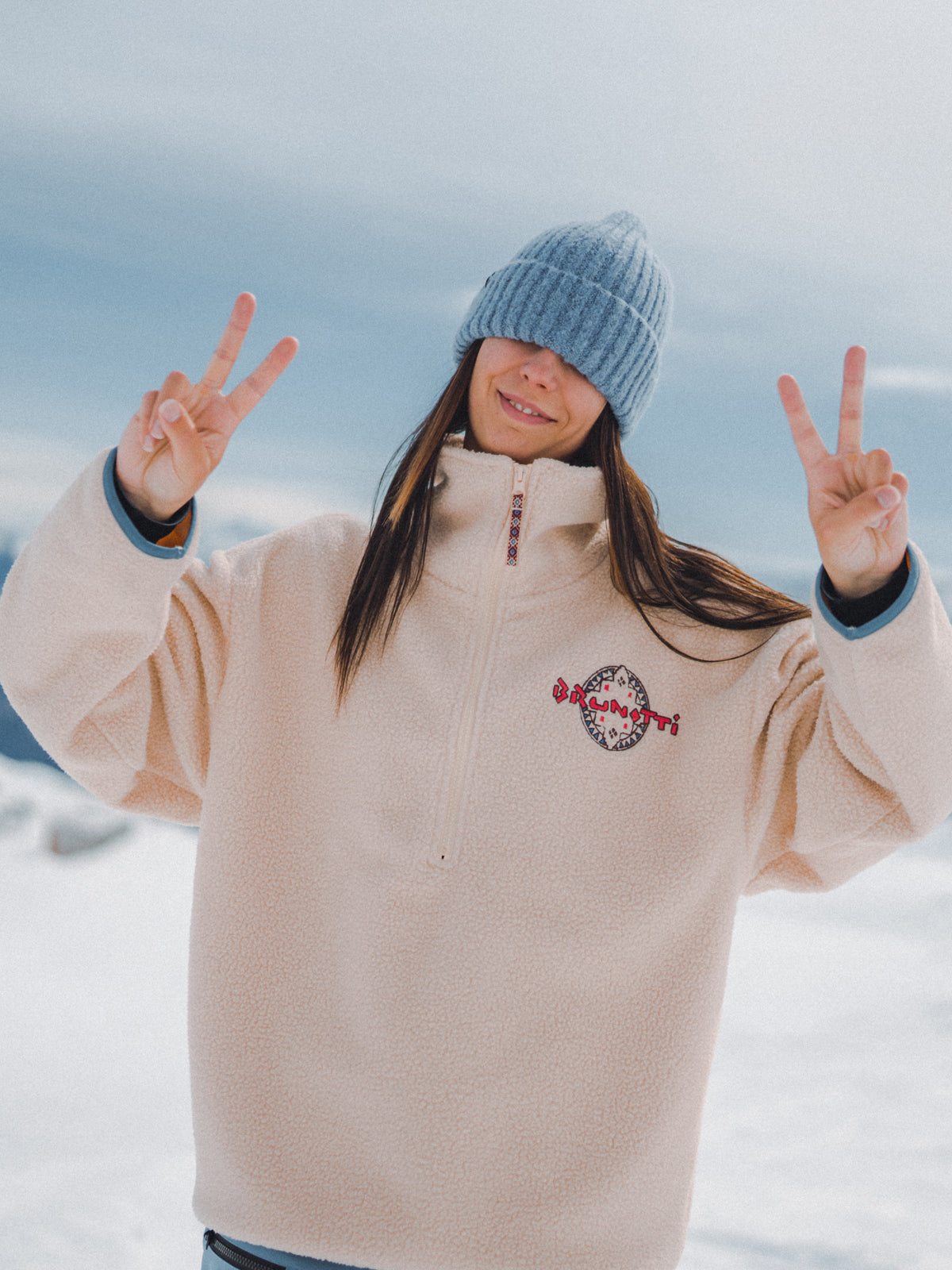 Chino Dames Fleece | Wit
