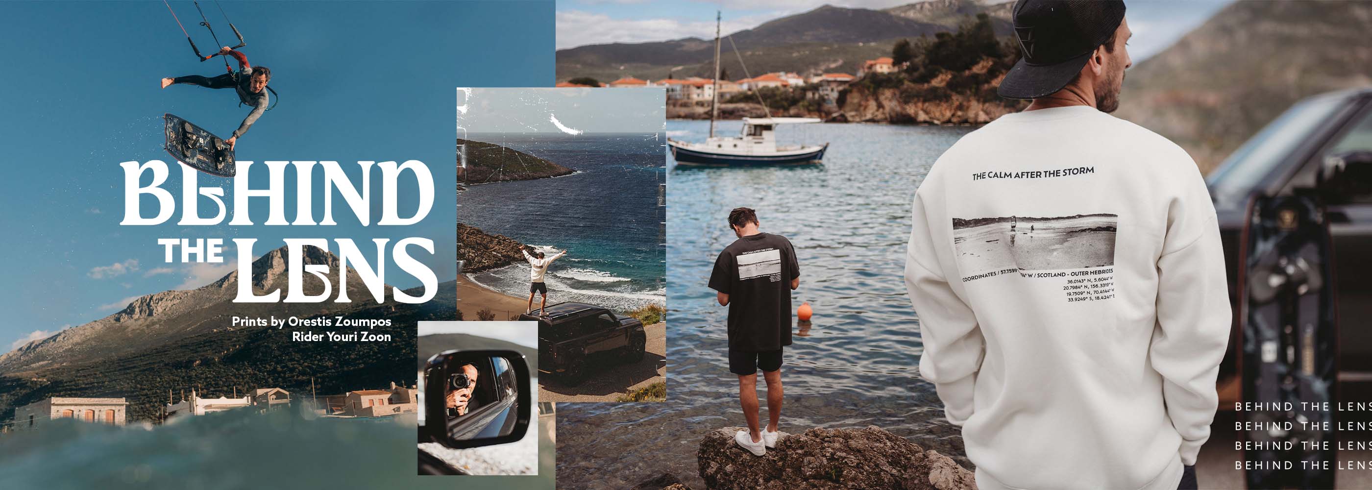 Youri Zoon en Orestis Zoumpos in de nieuwe Behind the Lens campagne van Brunotti