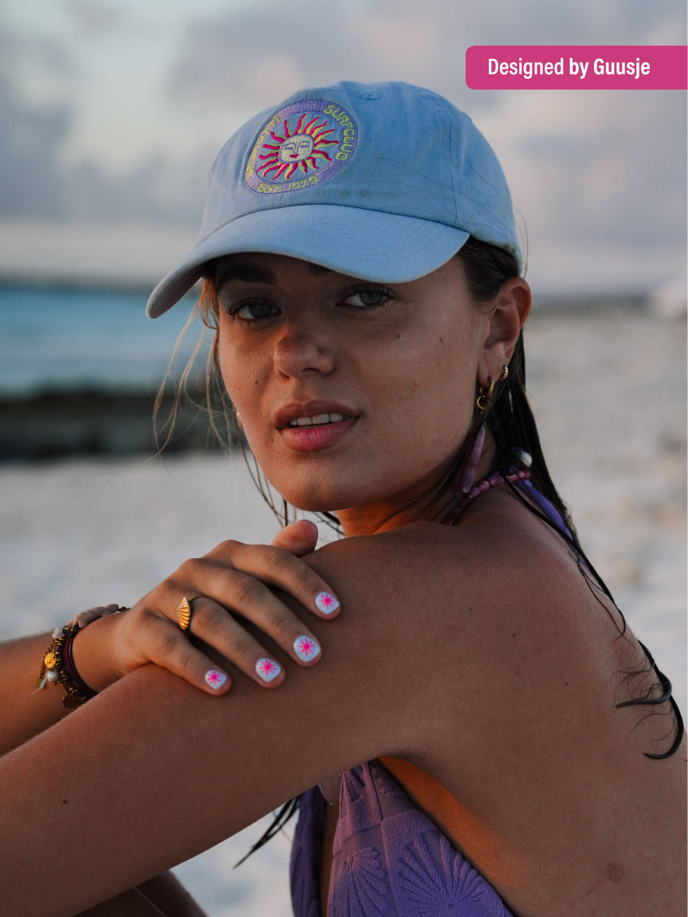 Guusje Women Cap | Blue Light