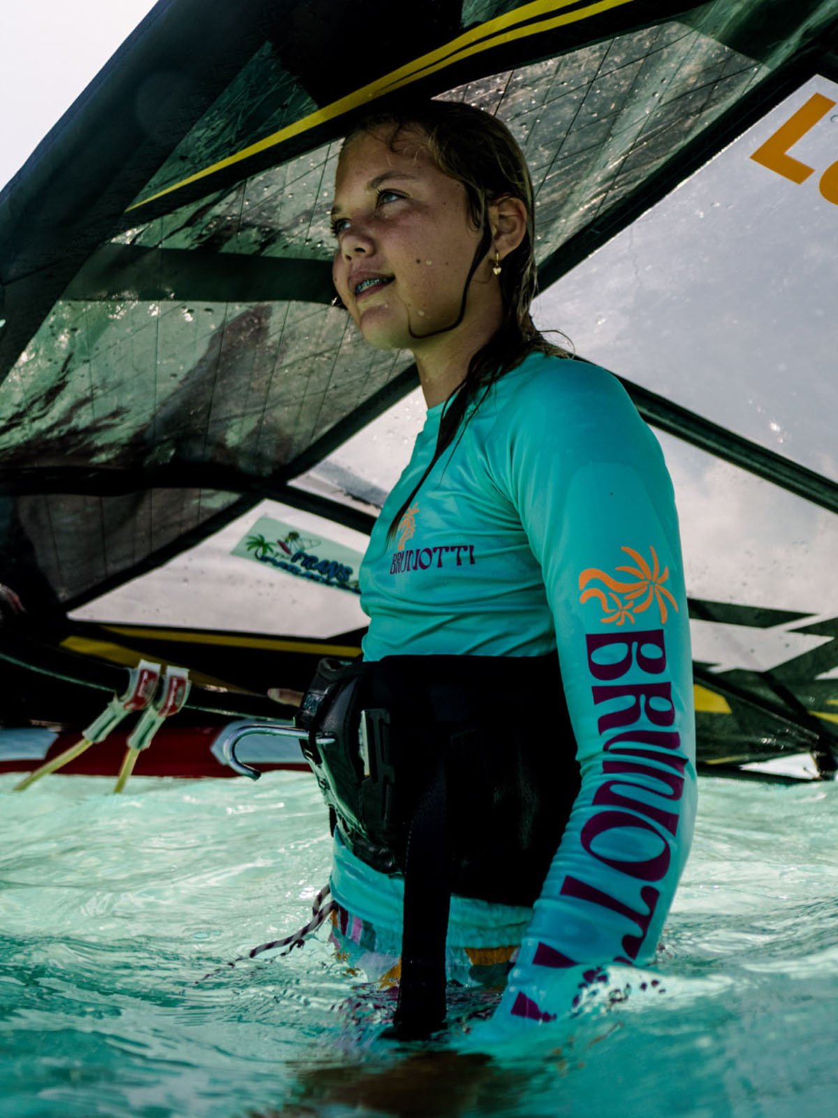 Raquely Meisjes Rashguard | Groen
