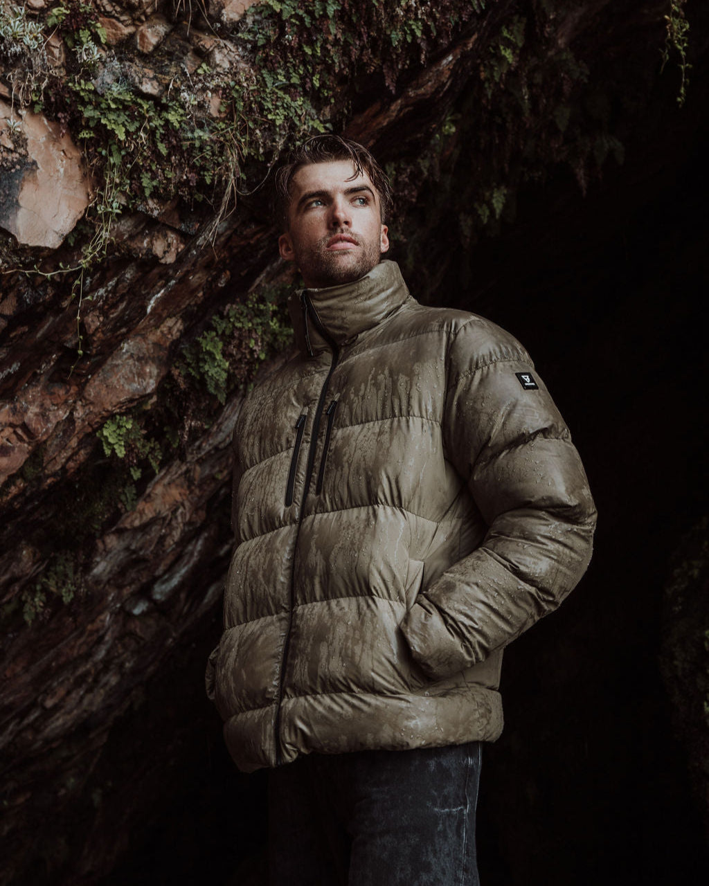 Baleandro Men Jacket | Dusky Green