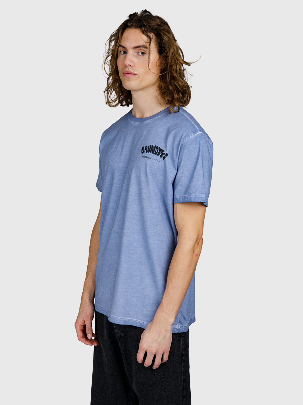 Johnian Men T-shirt | GrayBlue