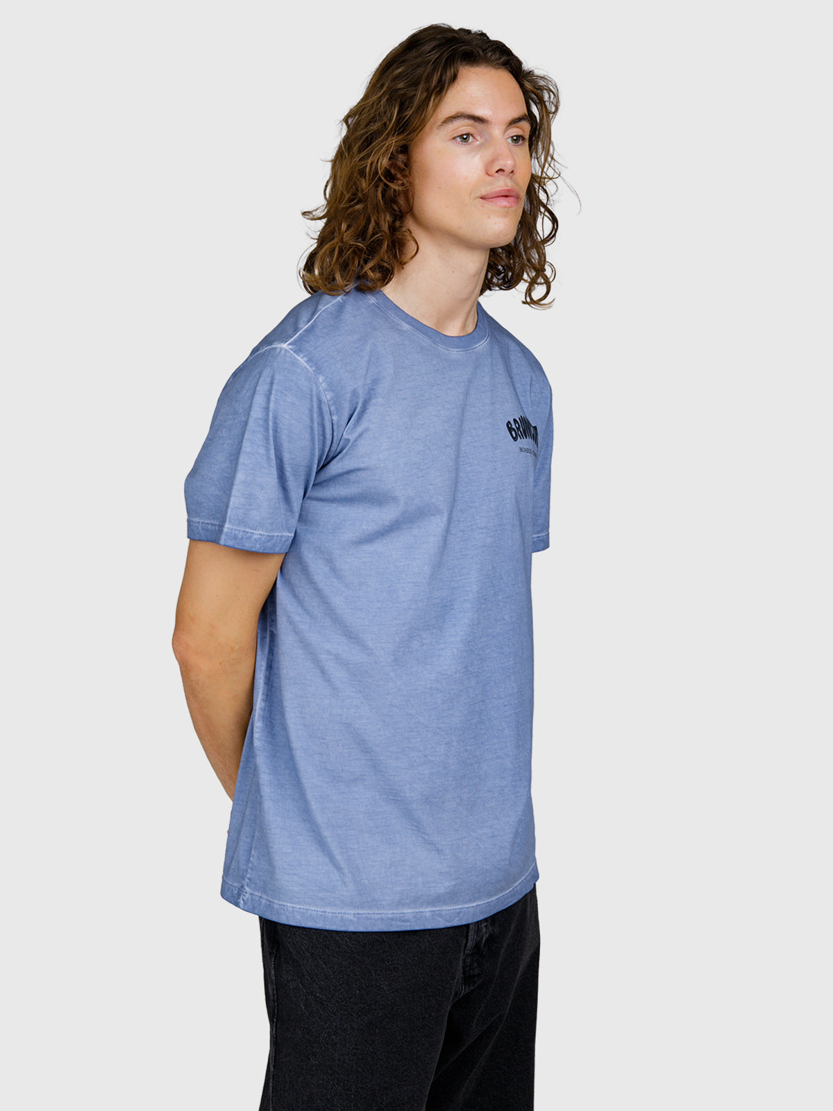 Johnian Men T-shirt | GrayBlue