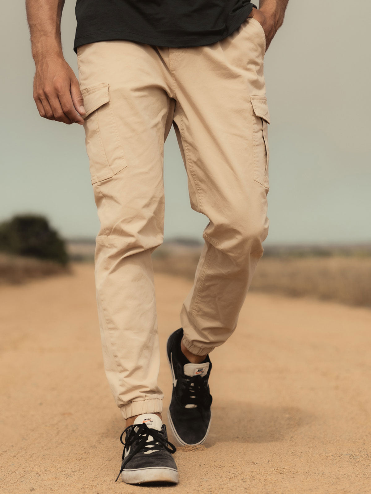 Hugopocket Heren Broek | Beige