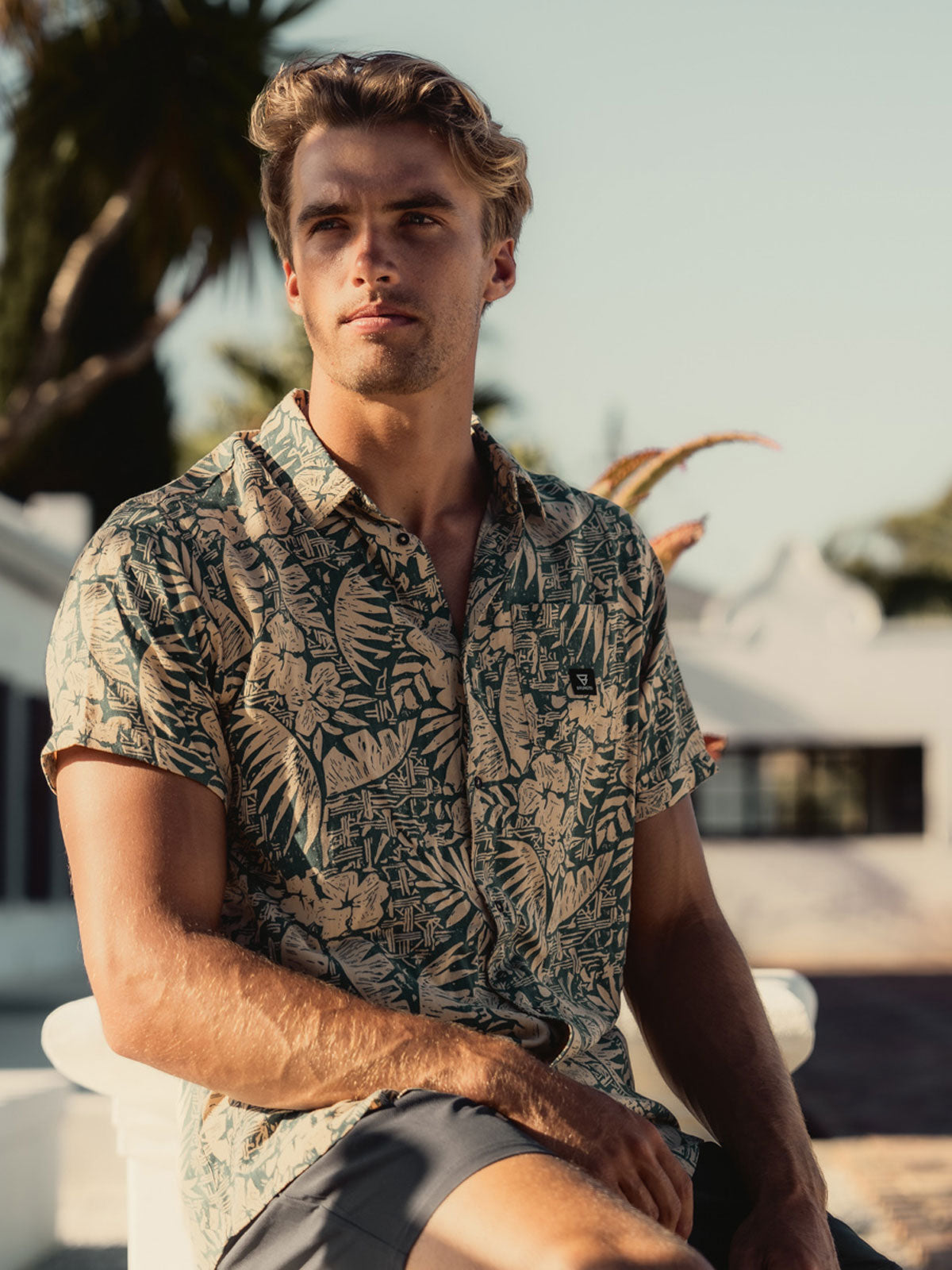 Surfrider Herren Shirt | Grün