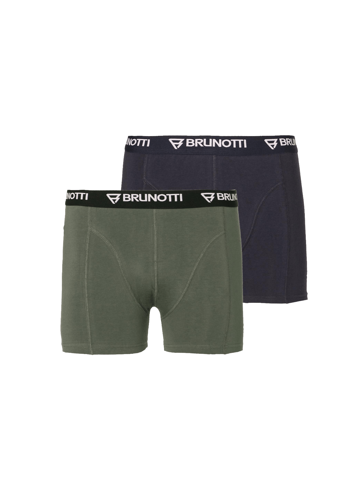 Sido 2-pack Men Boxer Briefs | Green + Blue - Brunotti