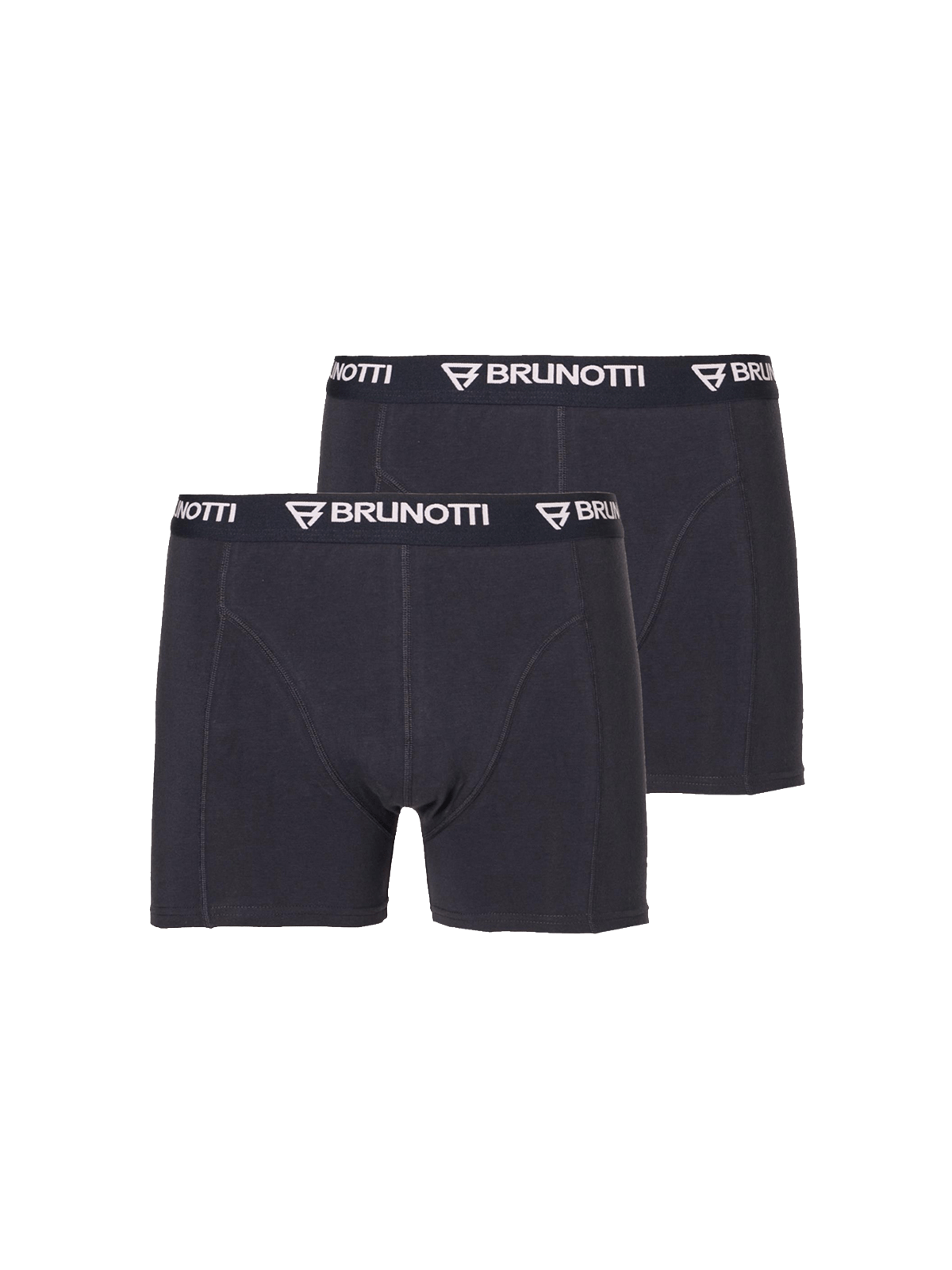 Sido 2-pack Men Boxer Briefs | Black + Black - Brunotti