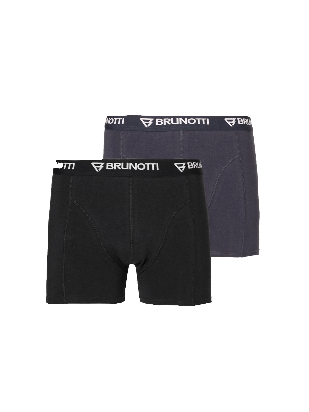 Sido 2-pack Men Boxer Briefs | Black + Blue - Brunotti