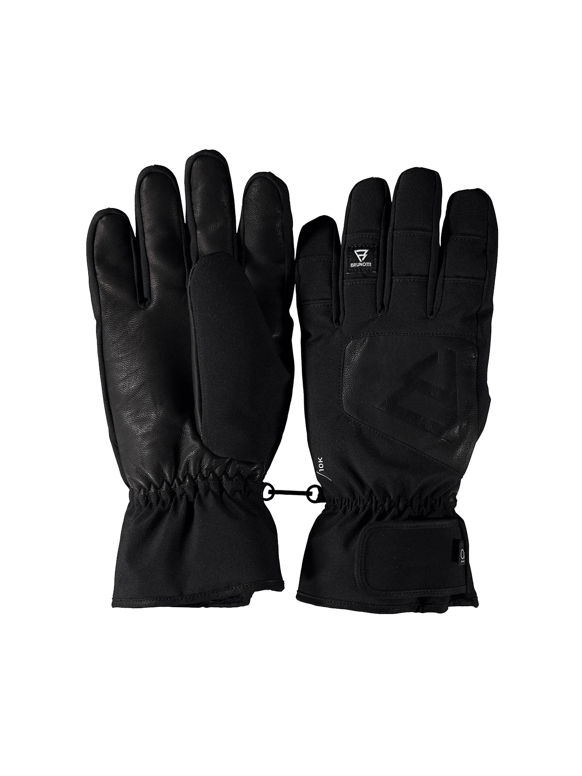 Radiance Men Snow Gloves | Black