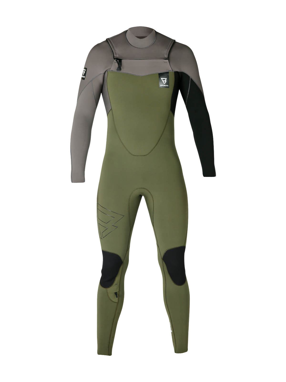 Radiance Fullsuit 4/3mm Heren Wetsuit | Groen