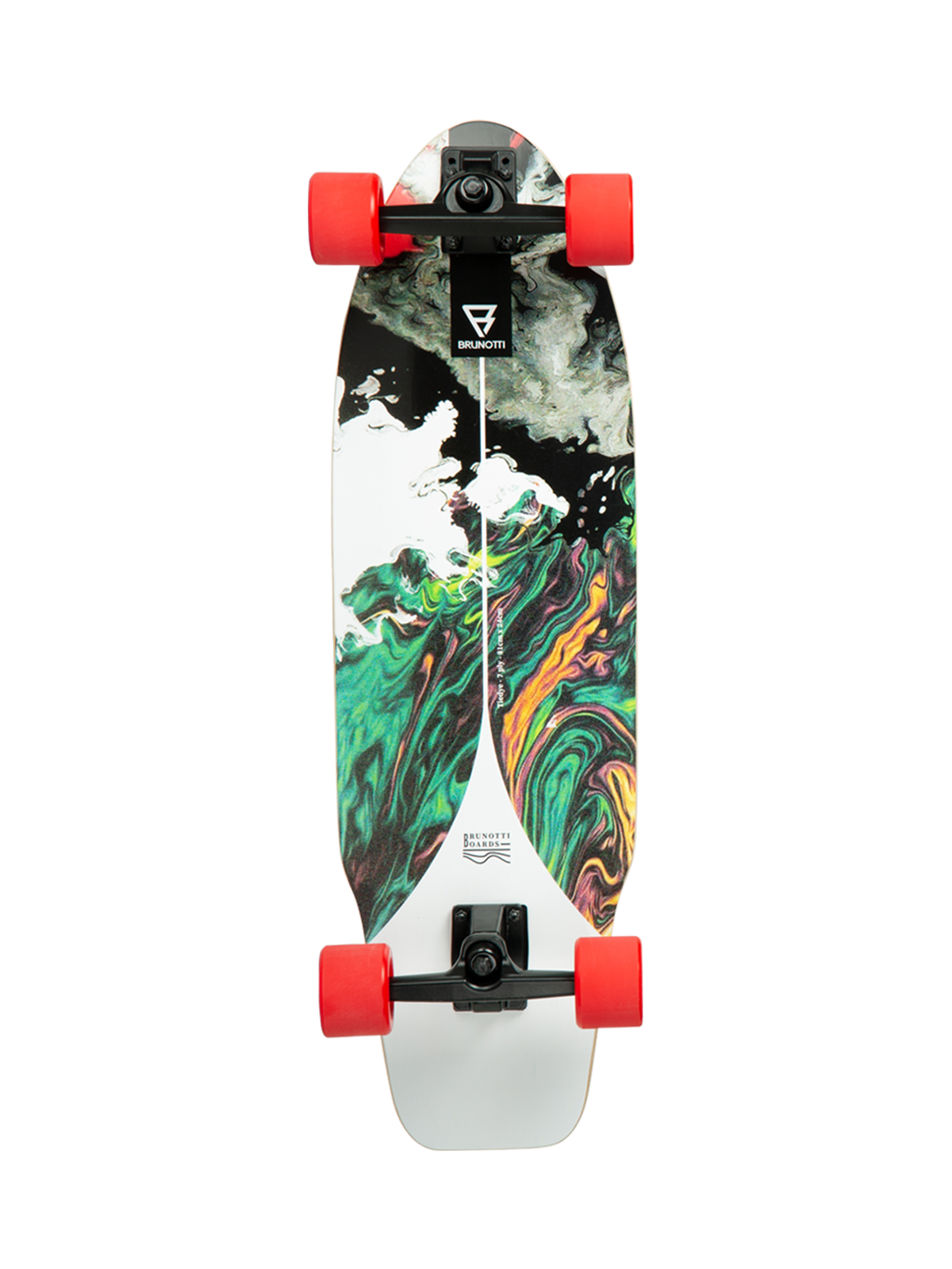 Tiedye Longboard | Groen