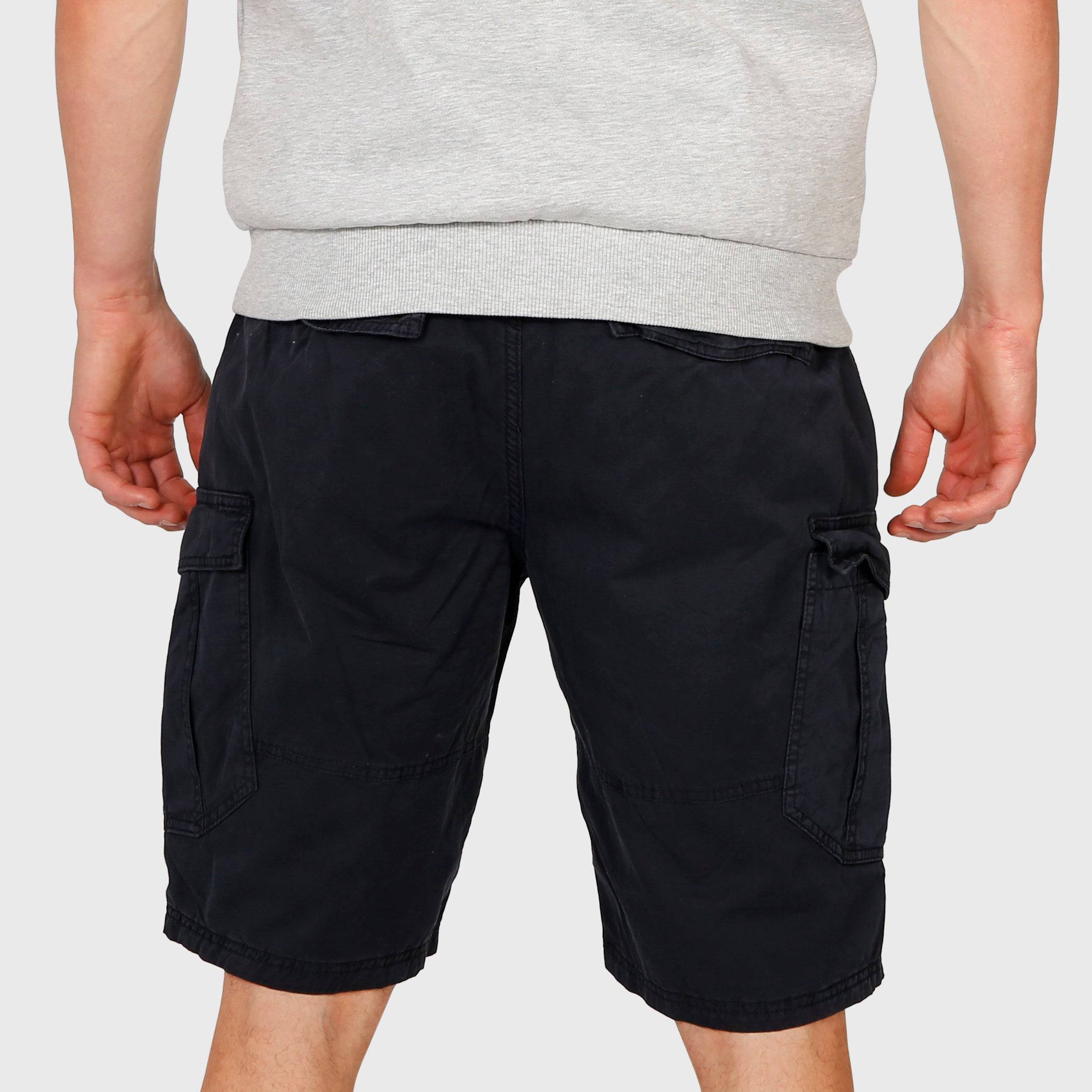 Caldo-N Heren Walkshort met Riem | Blauw - Brunotti