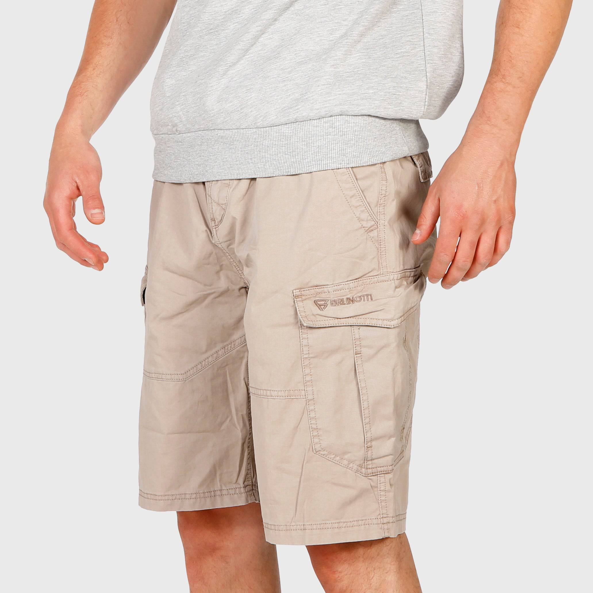 Caldo-N Heren Walkshorts met Riem | Beige - Brunotti