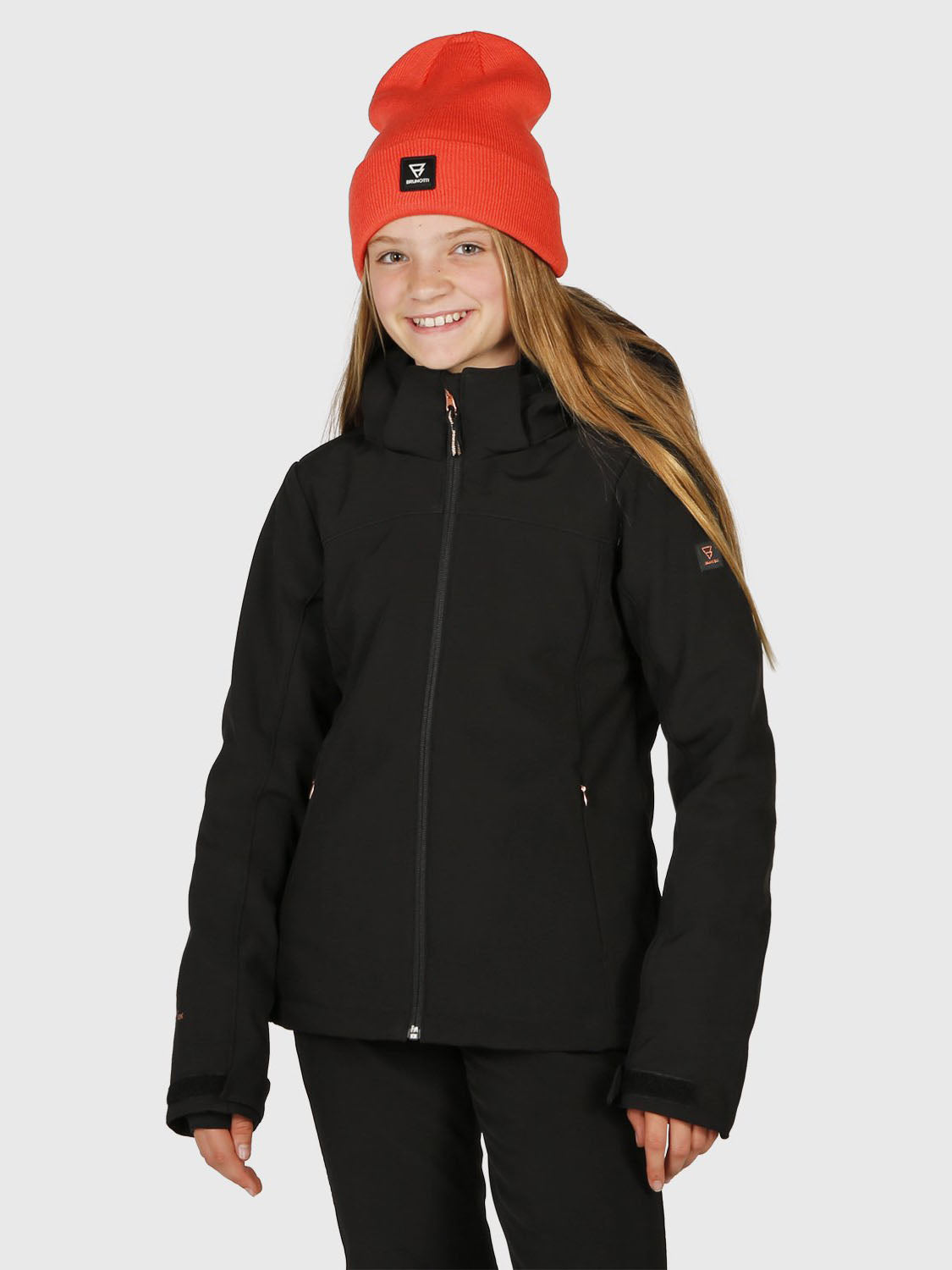 Ariesta-N-JR Meisjes Ski Jas | Zwart