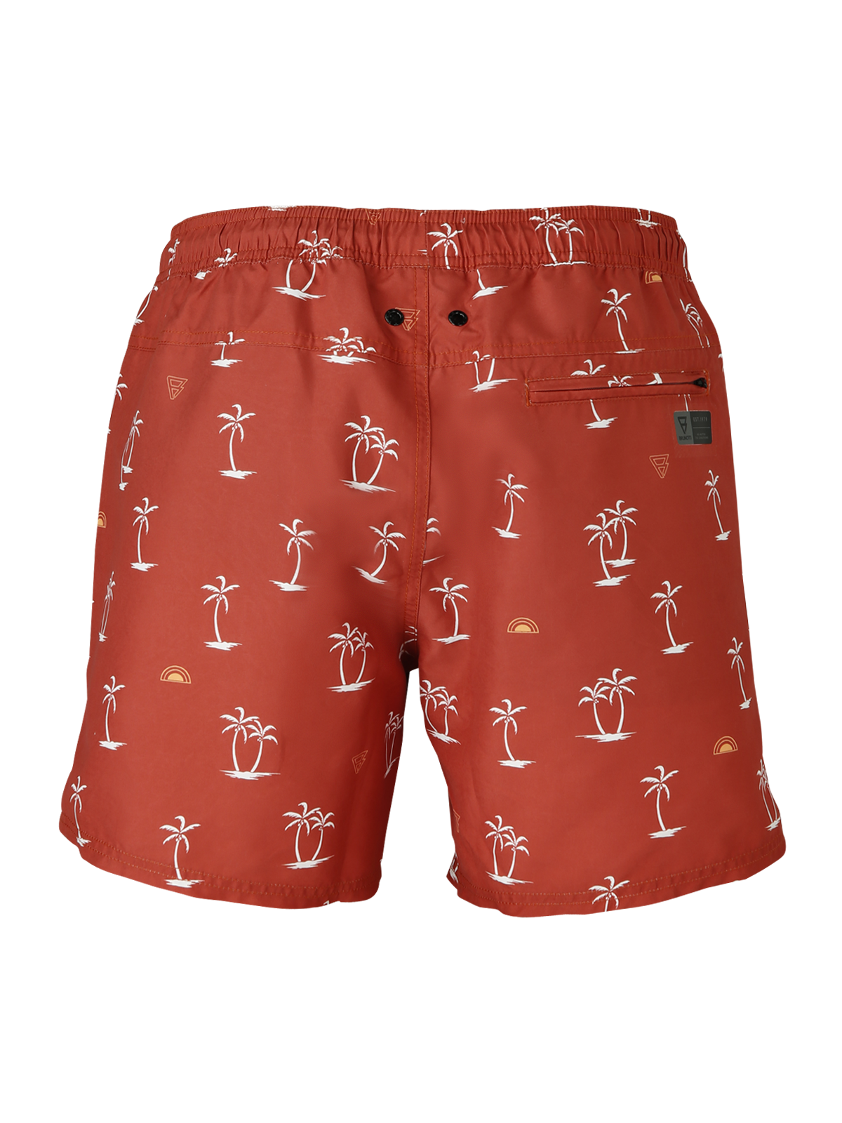 CrunECO-Mini-N Men Swim Shorts | Red Brown