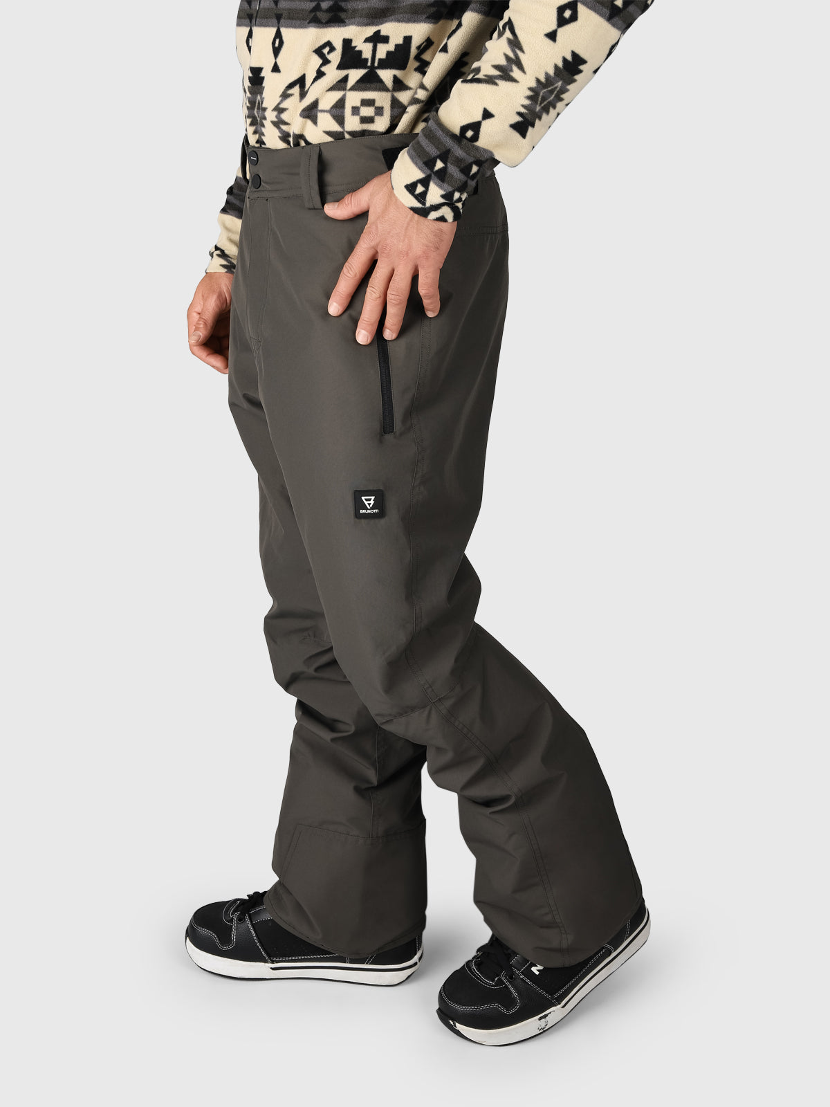 Jiro-S Heren Skibroek | Grey