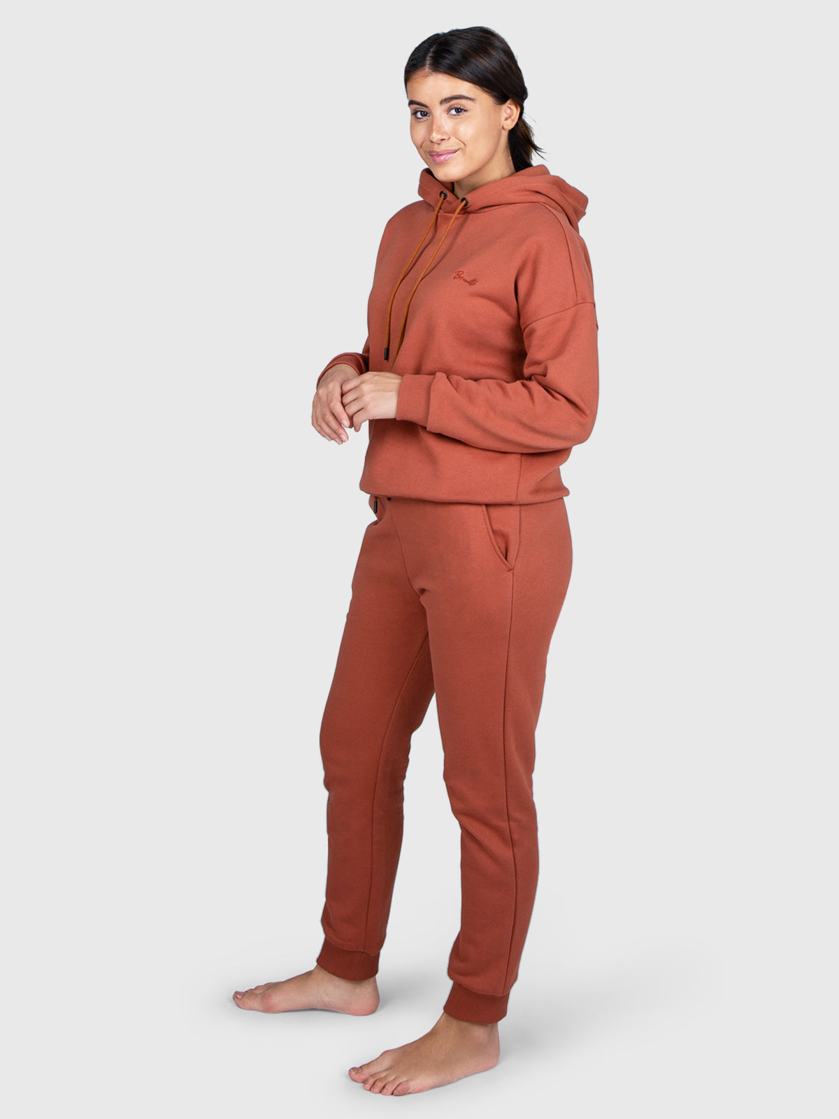 Helka-N Dames Sweatpant | Bruin