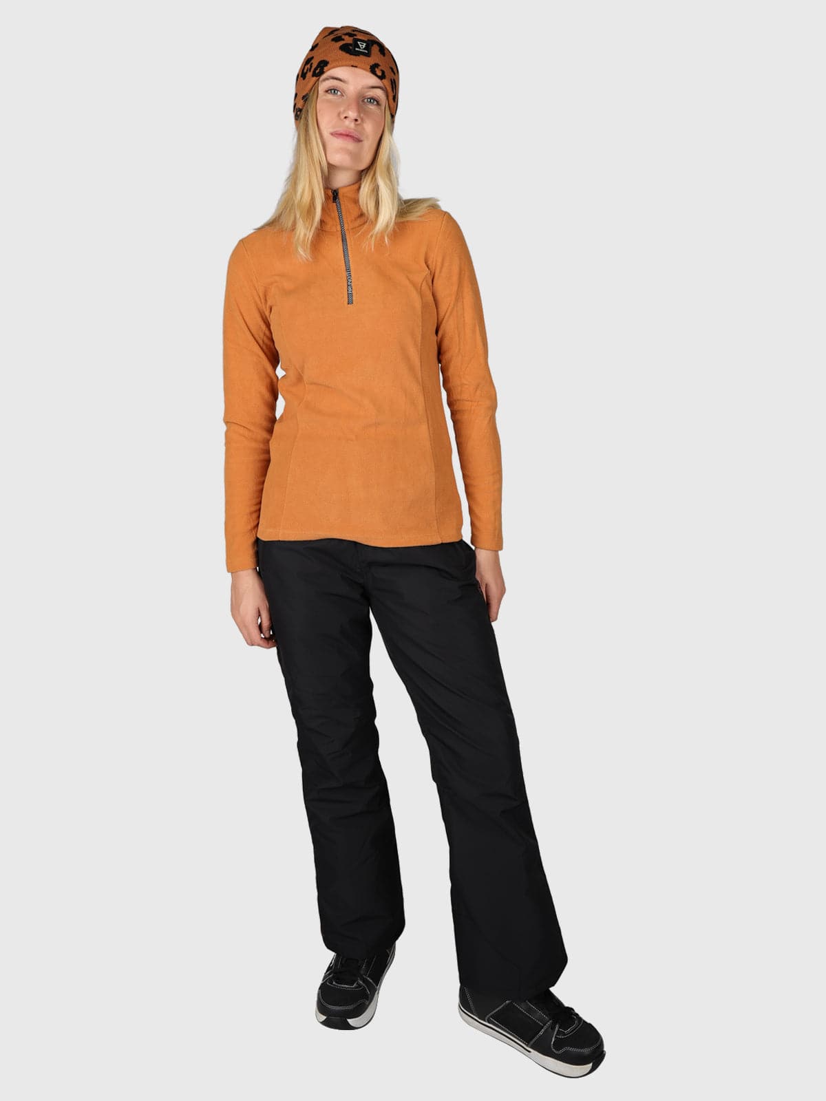 Misma-N Damen Fleece | Braun