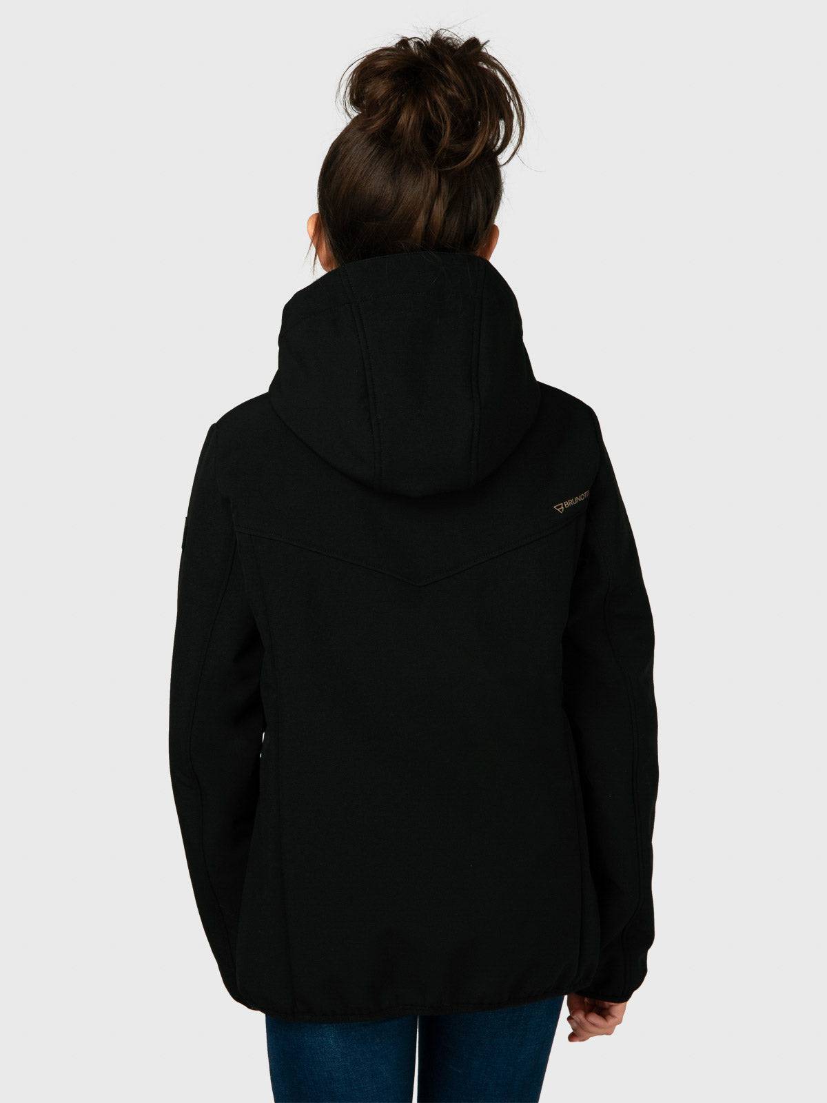 Apexia Meisjes Softshell Jacket | Black - Brunotti