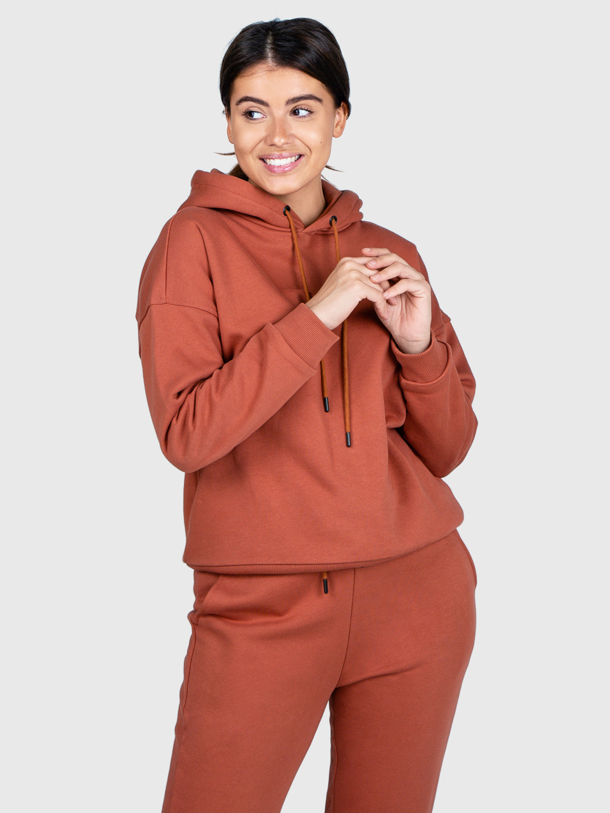 Donna Damen Sweatshirt | Braun