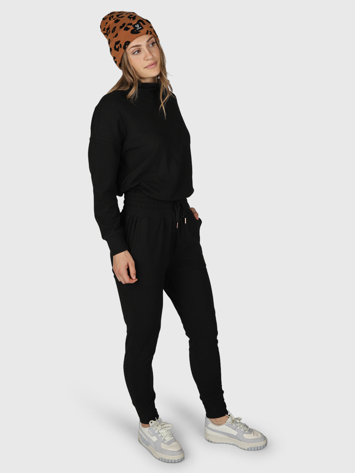 Rafaella Women Sweat Pant | Black