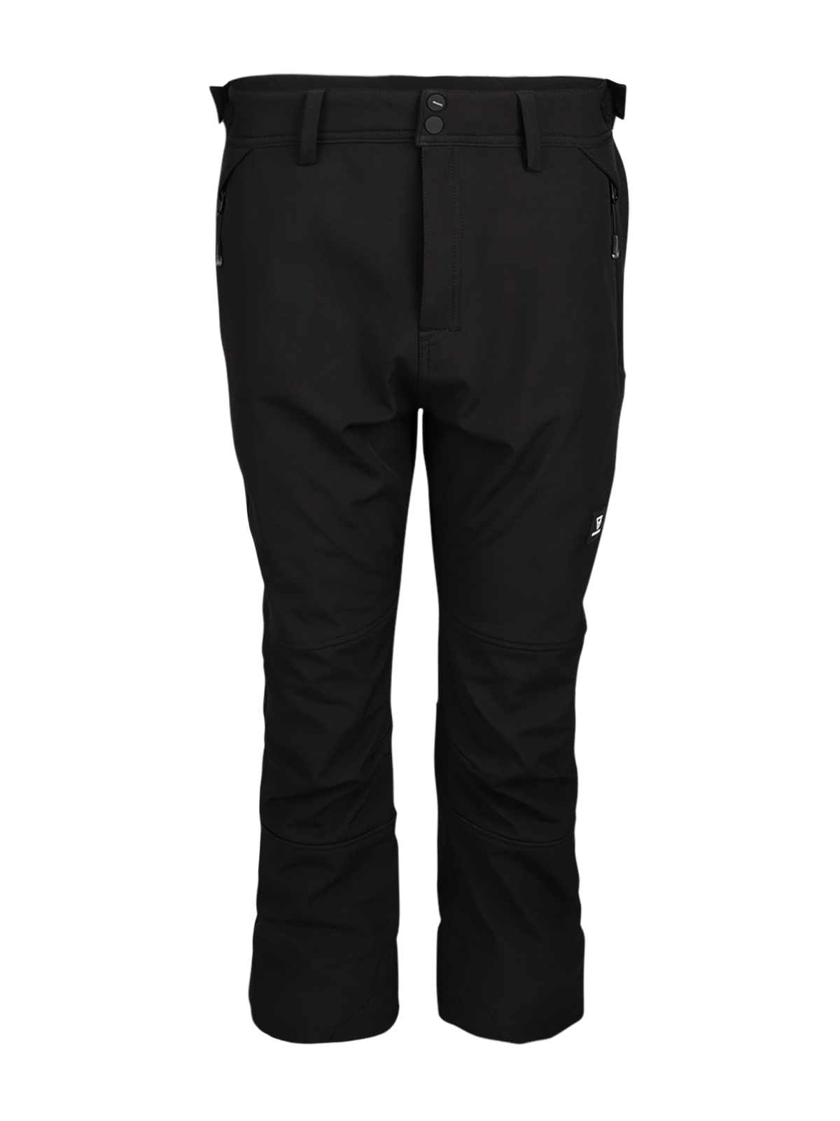 Huygens-N Heren Softshell Skibroek | Zwart